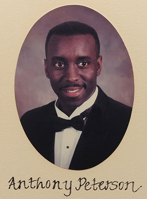Dr. Anthony Peterson (CVM '92) was the first African-American male to graduate from UTCVM
