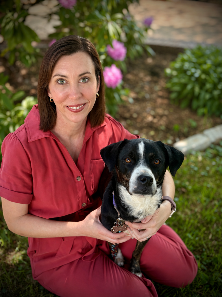 Angela Rollins, DVM, PhD, an alumna of the University of Tennessee College of Veterinary Medicine, has been named head of the college’s Department of Small Animal Clinical Sciences. She is pictured with her dog, Maggie.