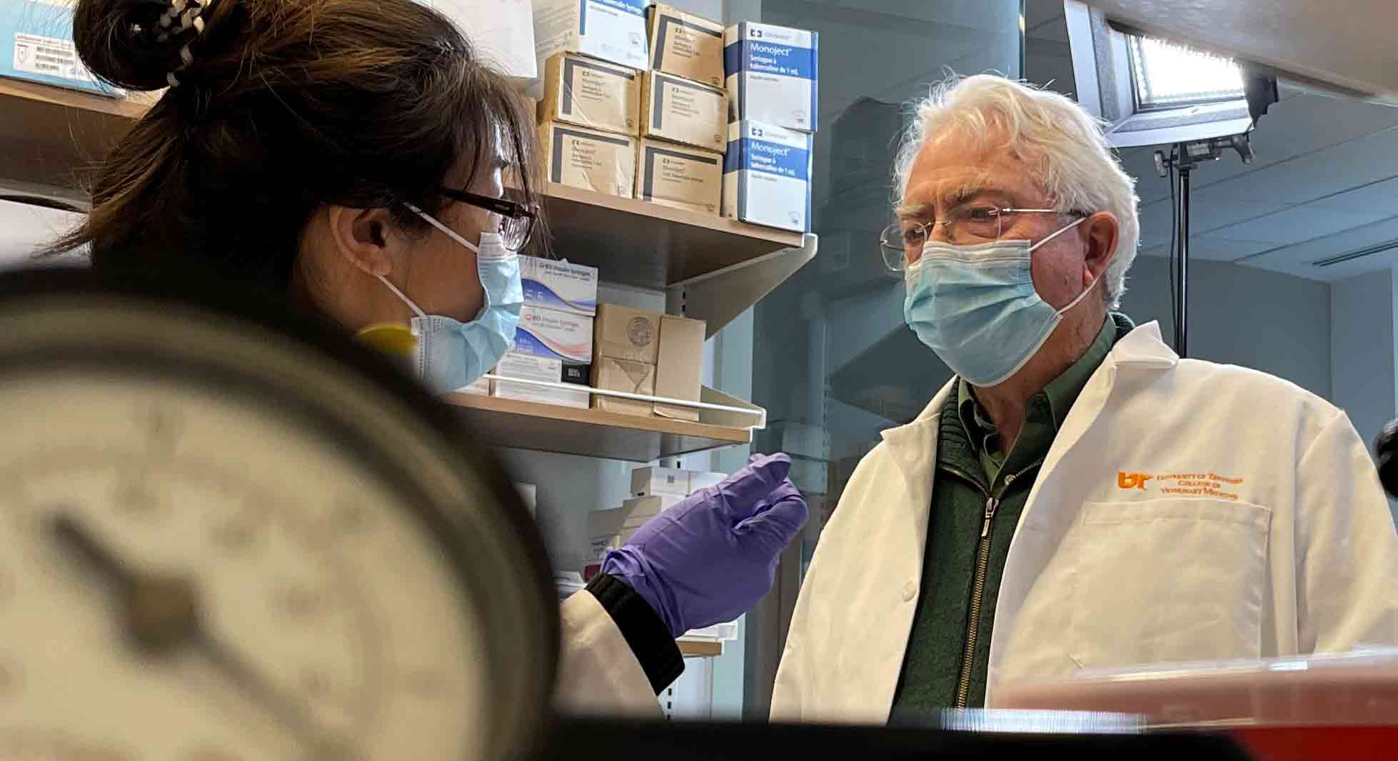 AAVMC Recognizes UTCVM’s Rouse with Excellence in Research Award