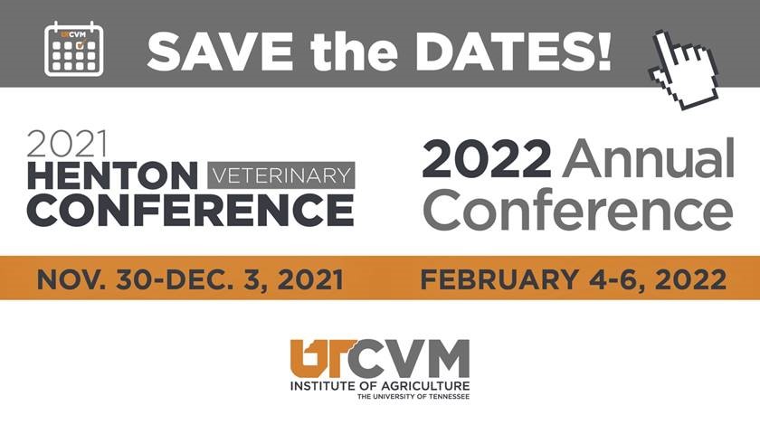 Save the date card for Henton Continuing Education Conference and Annual Conference