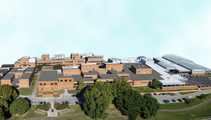 UTCVM Arial Image of buildings